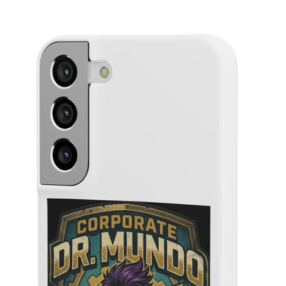 Corporate Dr. Mundo Phone Case — Funny Gaming Snap Case for League of Legends Fans