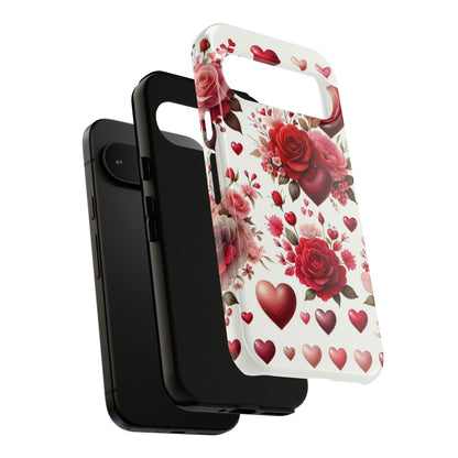 Heartfelt Floral Phone Case | Tough Cases for Love & Romance