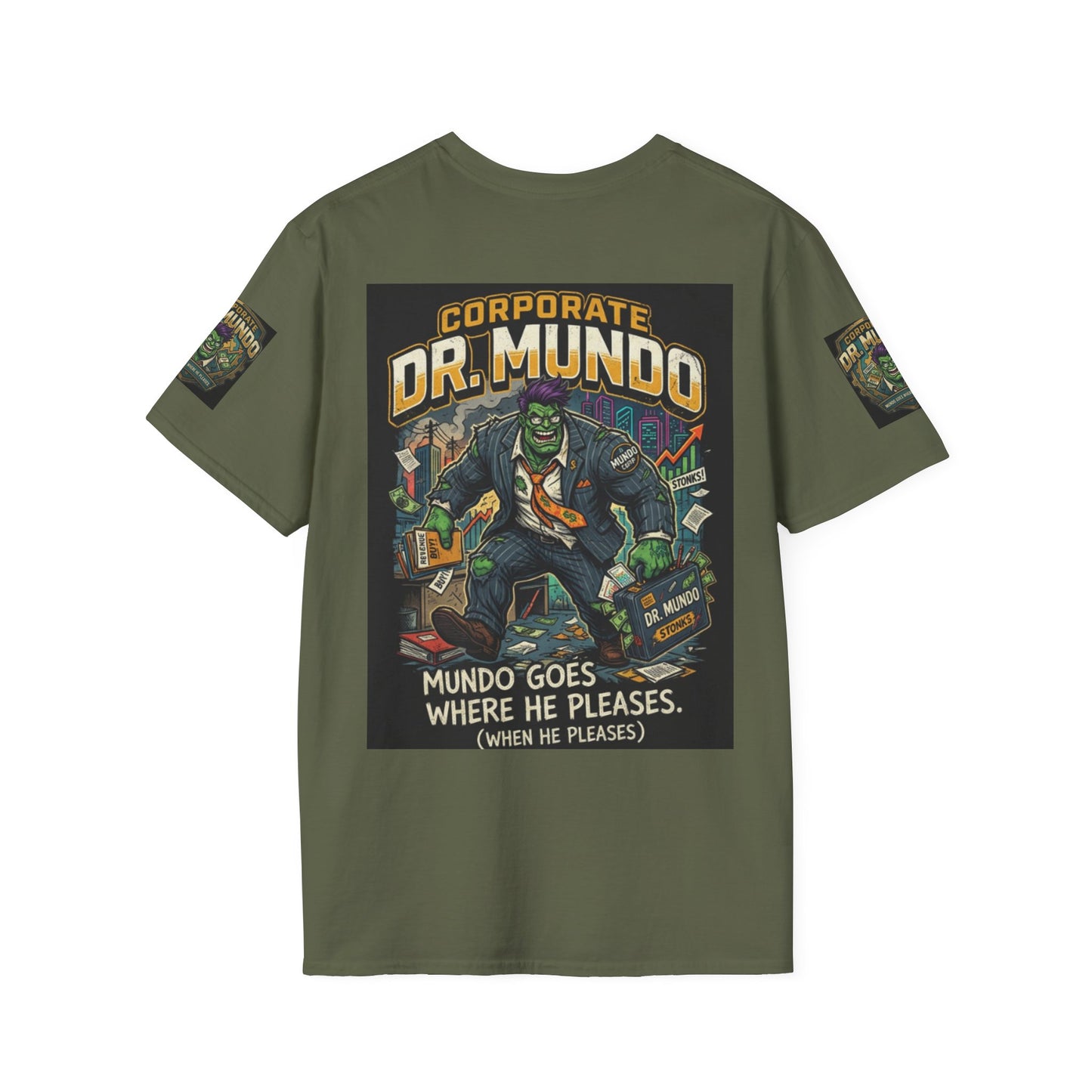 Dr. Mundo Corporate Tee — Funny Gaming League of Legends Shirt