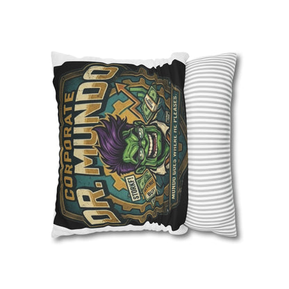 Dr. Mundo Corporate Pillowcase — Funny Gaming Monster Throw Pillowcase