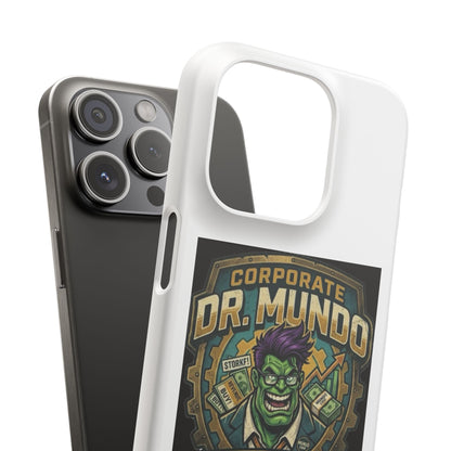 Corporate Dr. Mundo Phone Case — Funny Gaming Snap Case for League of Legends Fans