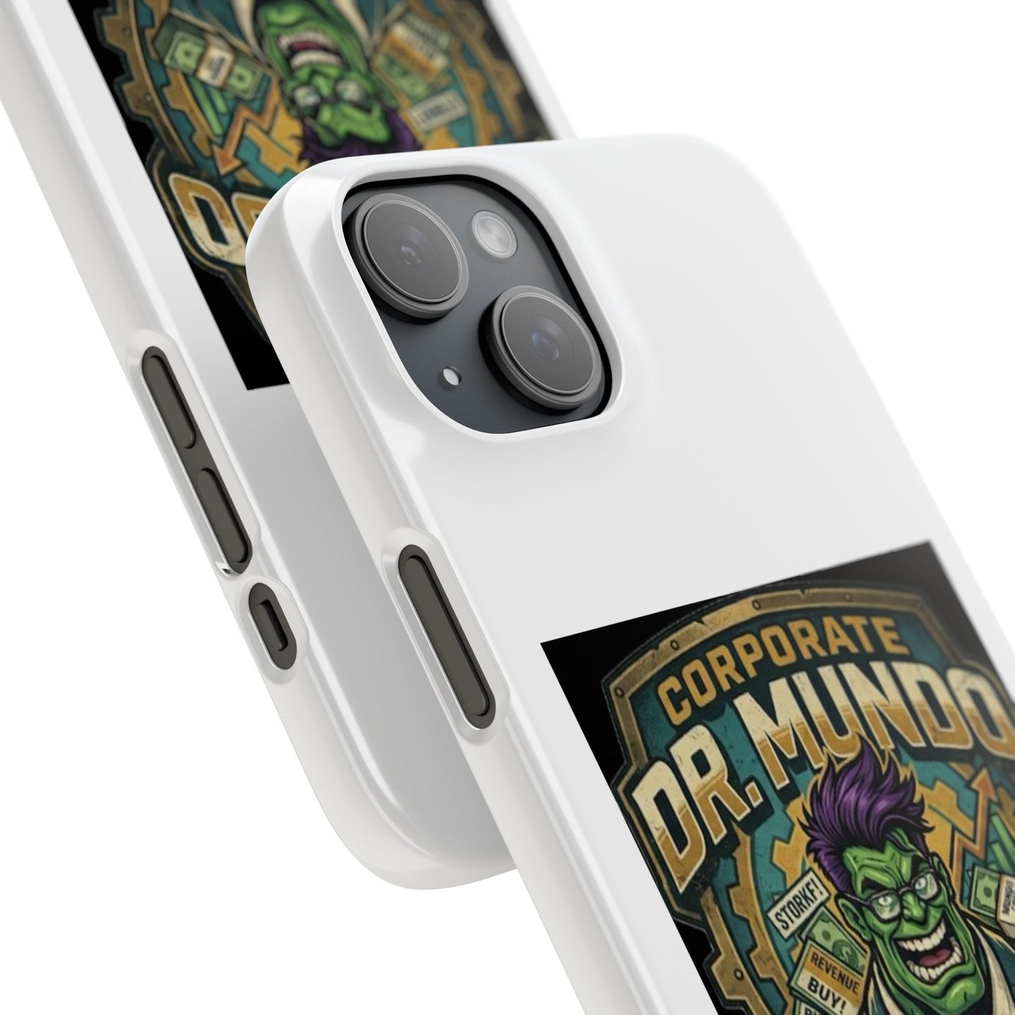 Corporate Dr. Mundo Phone Case — Funny Gaming Snap Case for League of Legends Fans