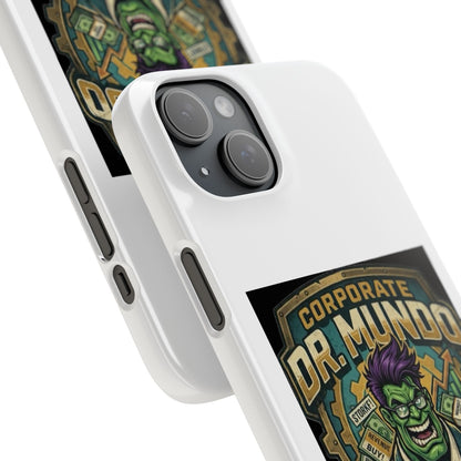 Corporate Dr. Mundo Phone Case — Funny Gaming Snap Case for League of Legends Fans