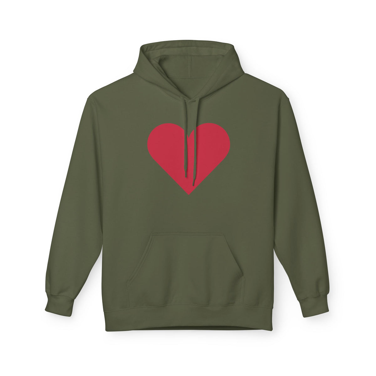 Heart & Rose Pattern Hoodie — Romantic Floral Valentine Pullover