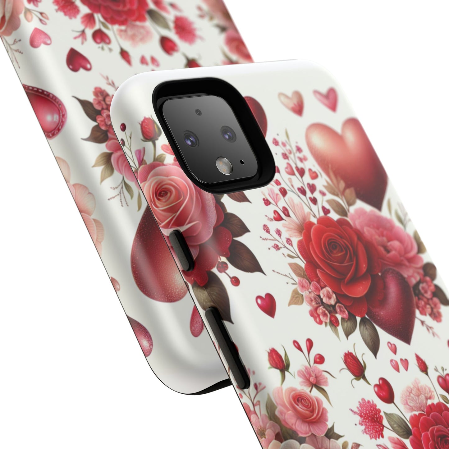 Heartfelt Floral Phone Case | Tough Cases for Love & Romance