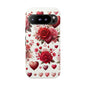 Heartfelt Floral Phone Case | Tough Cases for Love & Romance