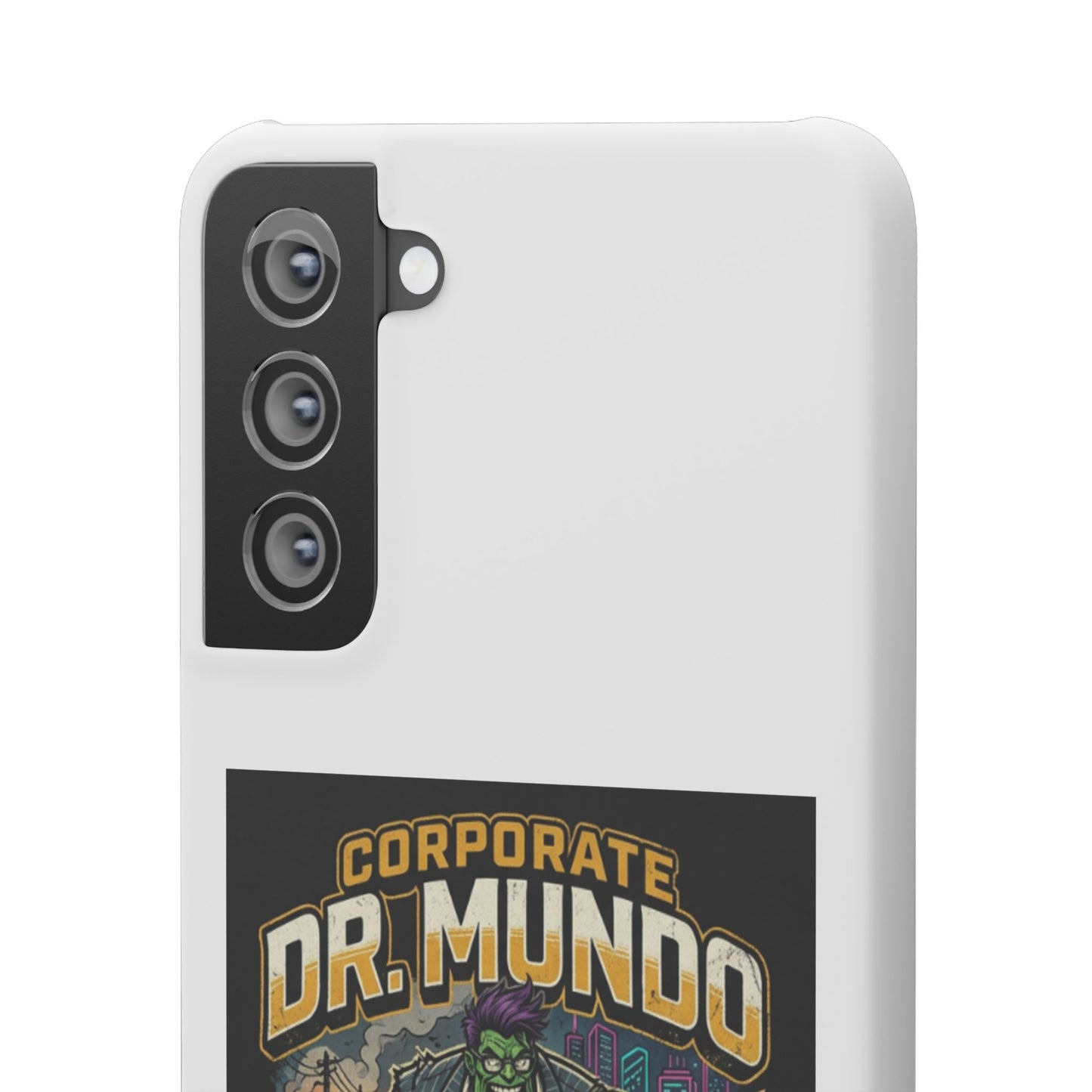 Snap Case — "Corporate Dr. Mundo" Phone Case | Funny Gamer League Riot-Inspired Design