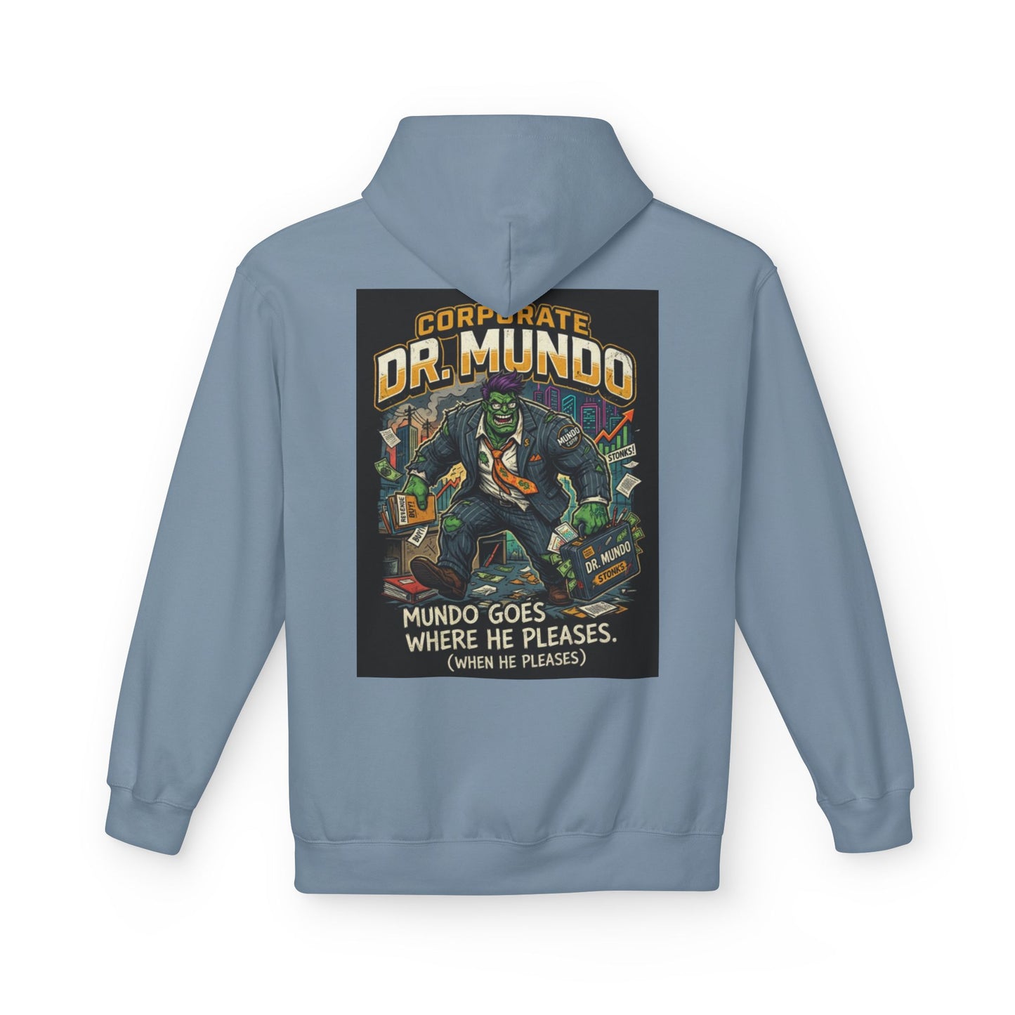 Dr Mundo Retro Arcade Hoodie league of legands— Gaming Champion Pullover