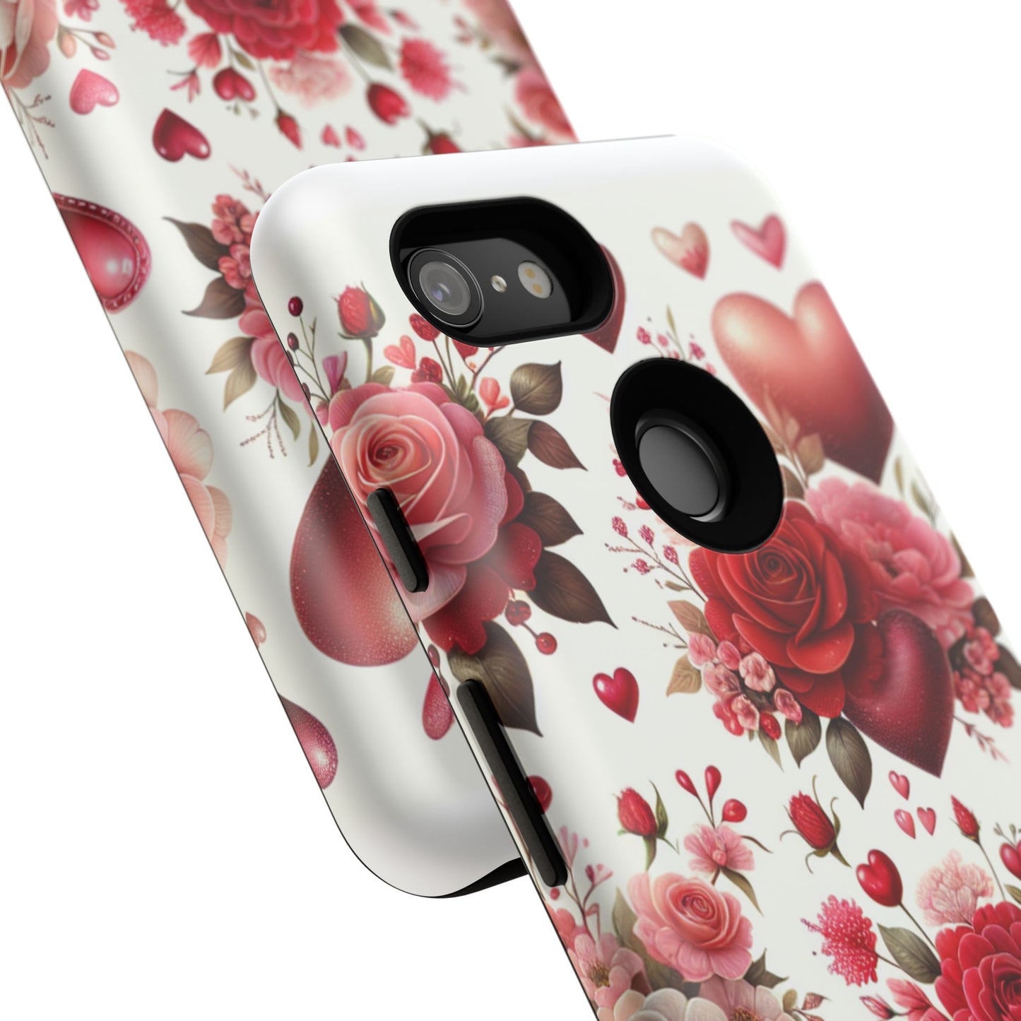 Heartfelt Floral Phone Case | Tough Cases for Love & Romance