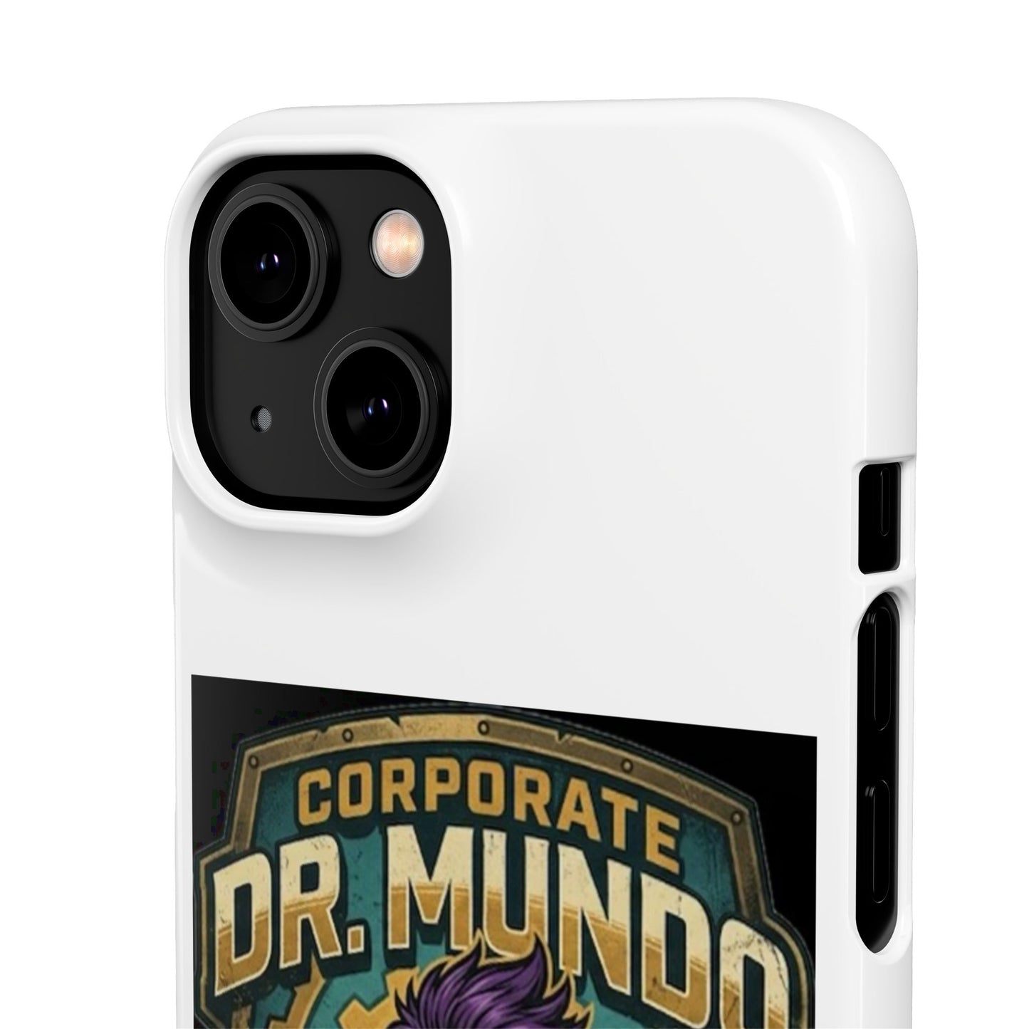 Corporate Dr. Mundo Phone Case — Funny Gaming Snap Case for League of Legends Fans