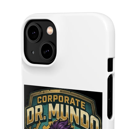 Corporate Dr. Mundo Phone Case — Funny Gaming Snap Case for League of Legends Fans