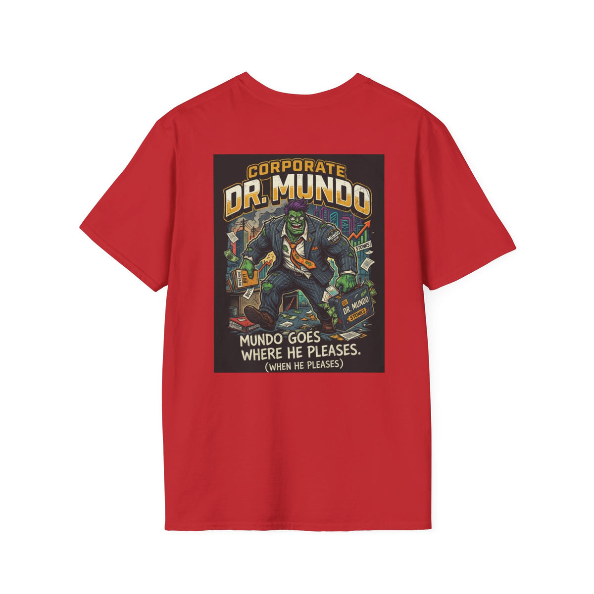 Dr. Mundo Corporate Tee — Funny Gaming League of Legends Shirt