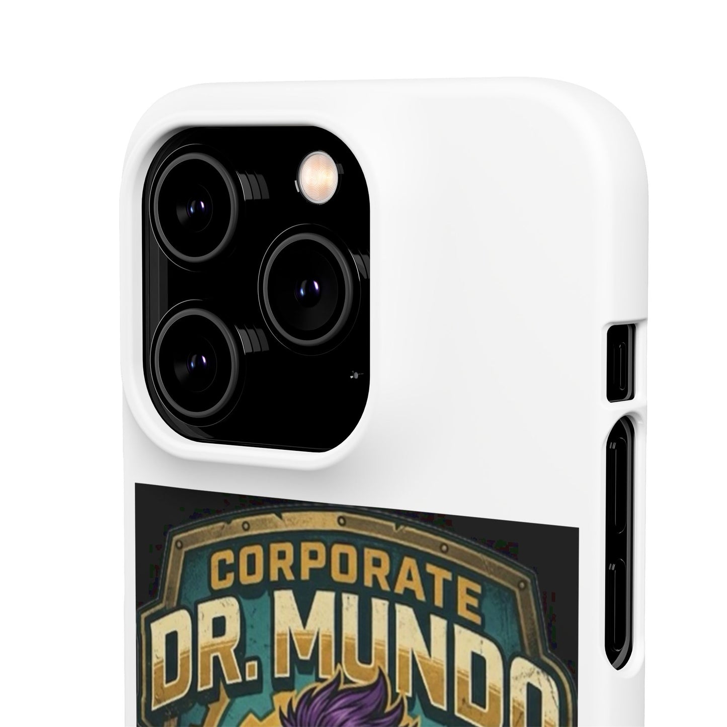 Corporate Dr. Mundo Phone Case — Funny Gaming Snap Case for League of Legends Fans
