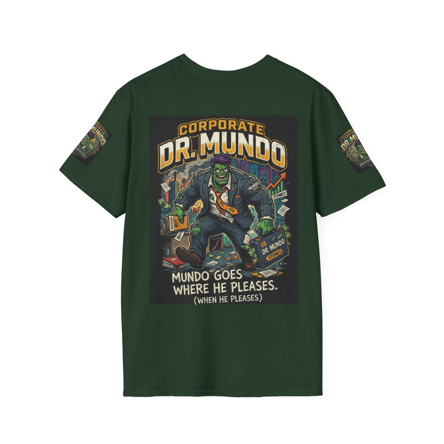 Dr. Mundo Corporate Tee — Funny Gaming League of Legends Shirt