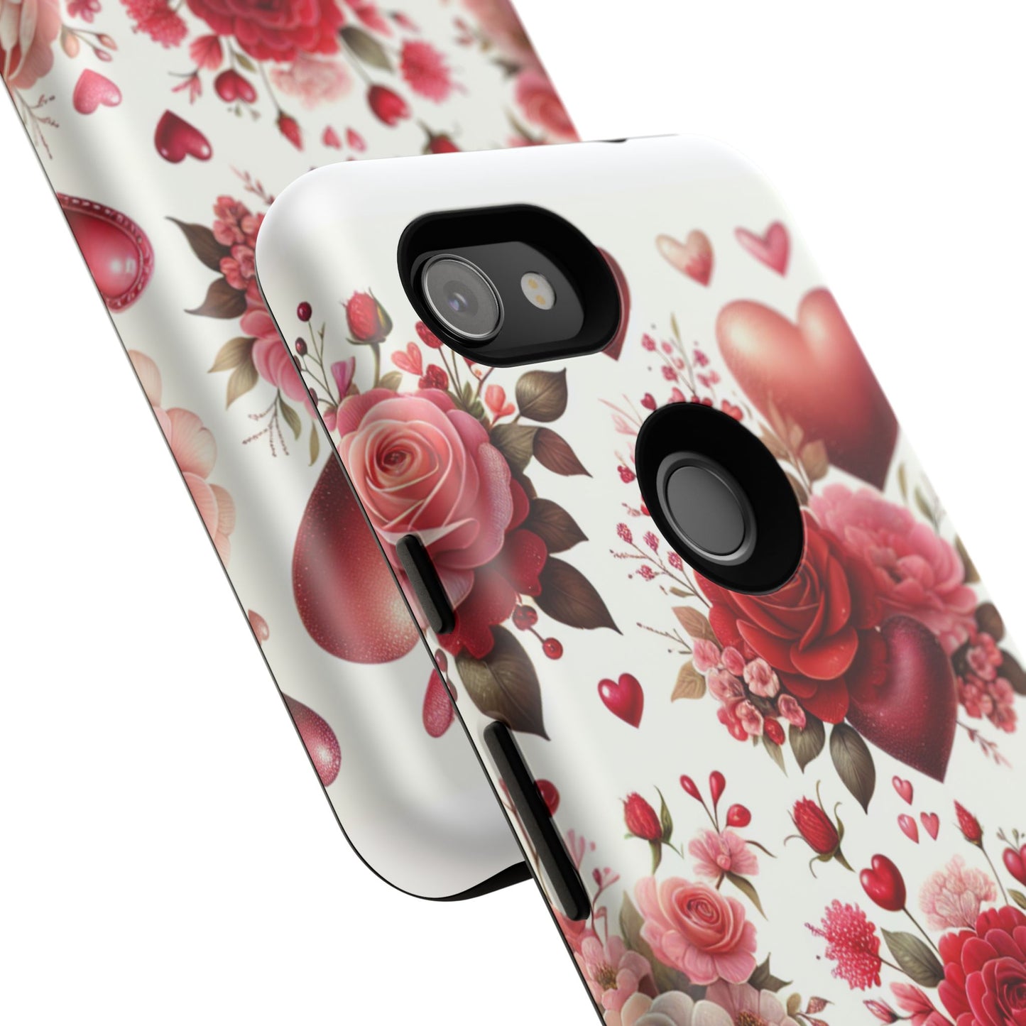 Heartfelt Floral Phone Case | Tough Cases for Love & Romance