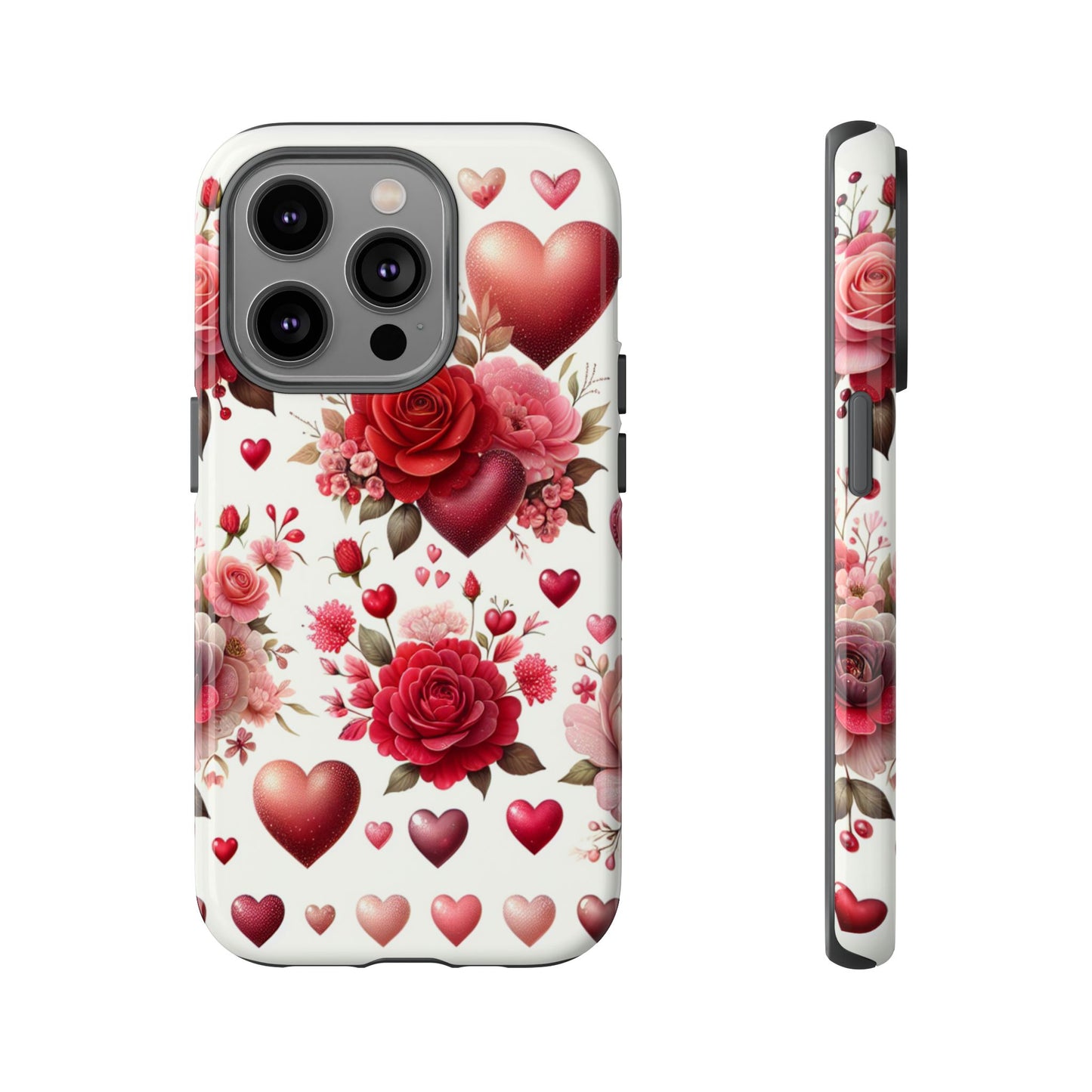 Heartfelt Floral Phone Case | Tough Cases for Love & Romance