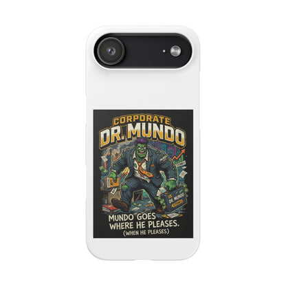 Snap Case — "Corporate Dr. Mundo" Phone Case | Funny Gamer League Riot-Inspired Design