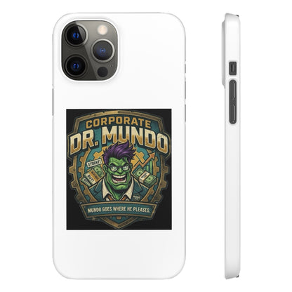 Corporate Dr. Mundo Phone Case — Funny Gaming Snap Case for League of Legends Fans