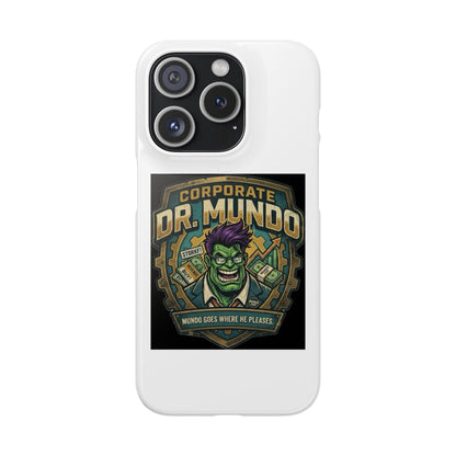 Corporate Dr. Mundo Phone Case — Funny Gaming Snap Case for League of Legends Fans