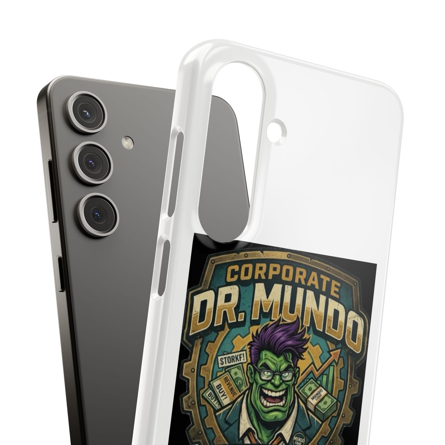 Corporate Dr. Mundo Phone Case — Funny Gaming Snap Case for League of Legends Fans