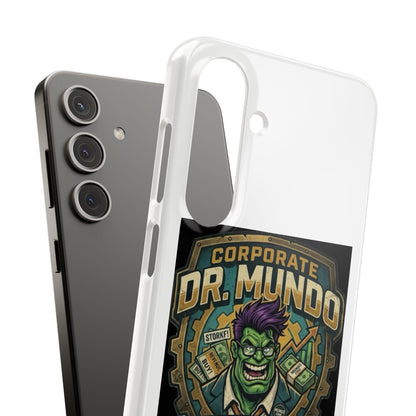 Corporate Dr. Mundo Phone Case — Funny Gaming Snap Case for League of Legends Fans