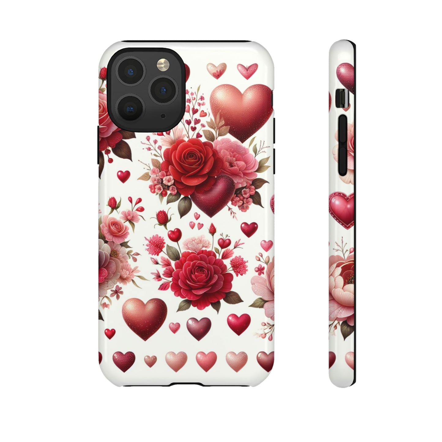 Heartfelt Floral Phone Case | Tough Cases for Love & Romance