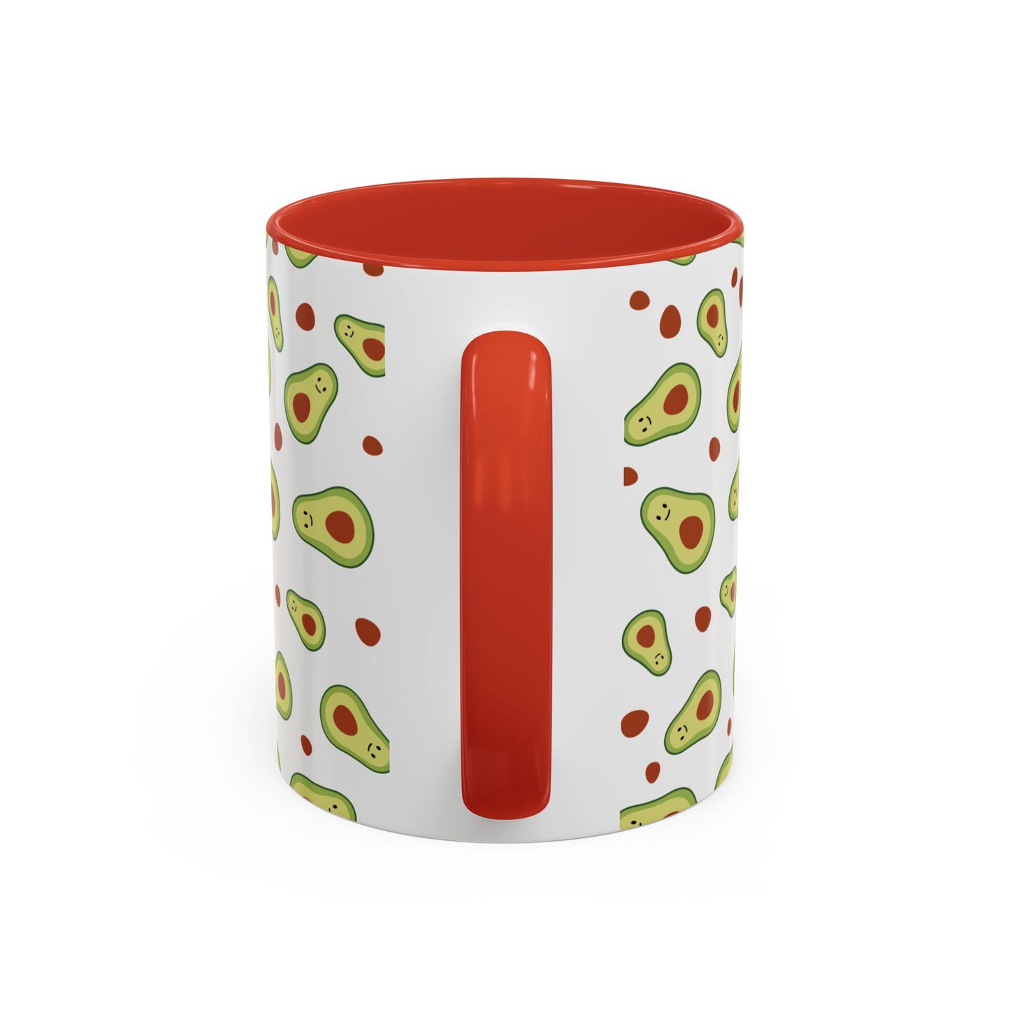 Quirky Avocado Print Coffee Mug - Fun Kitchen Accessory for Unique Coffee Lovers