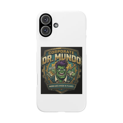 Corporate Dr. Mundo Phone Case — Funny Gaming Snap Case for League of Legends Fans