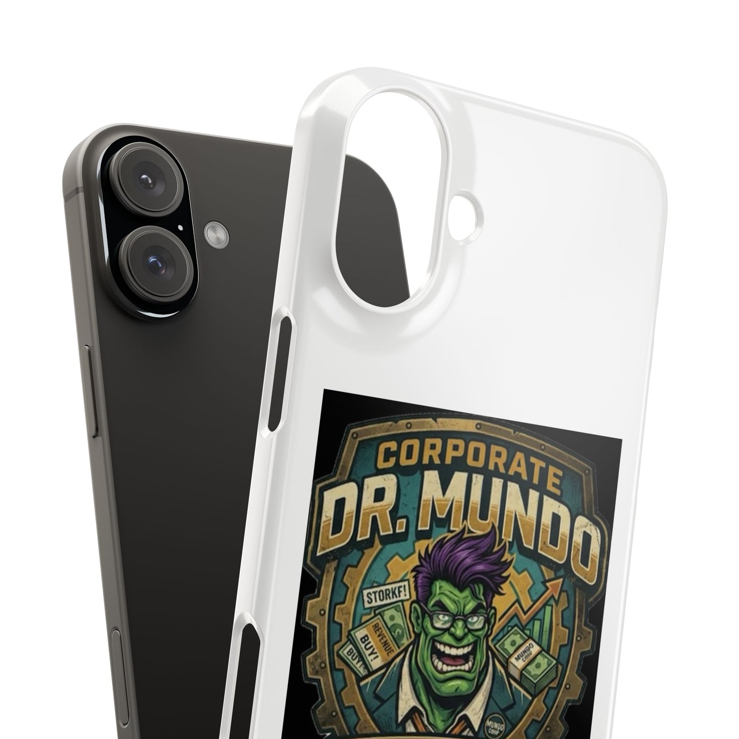 Corporate Dr. Mundo Phone Case — Funny Gaming Snap Case for League of Legends Fans