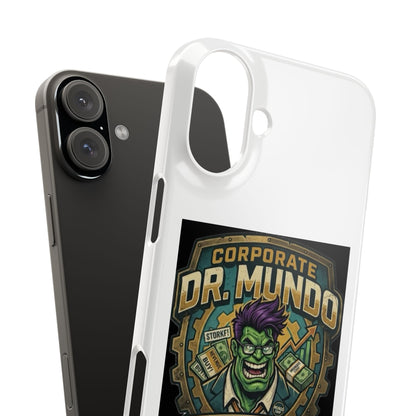 Corporate Dr. Mundo Phone Case — Funny Gaming Snap Case for League of Legends Fans