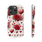 Heartfelt Floral Phone Case | Tough Cases for Love & Romance