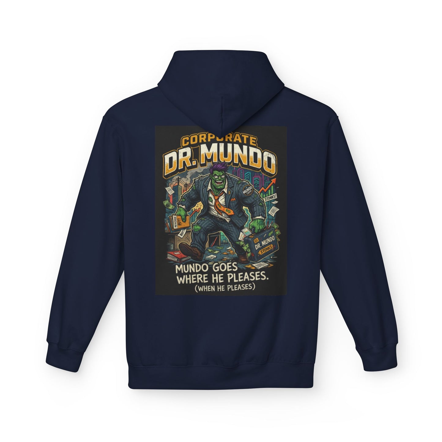 Dr Mundo Retro Arcade Hoodie league of legands— Gaming Champion Pullover