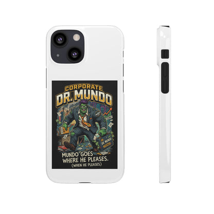 Snap Case — "Corporate Dr. Mundo" Phone Case | Funny Gamer League Riot-Inspired Design