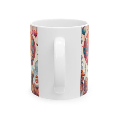 Joyful Diversity Ceramic Mug - Celebrate Unity & Happiness