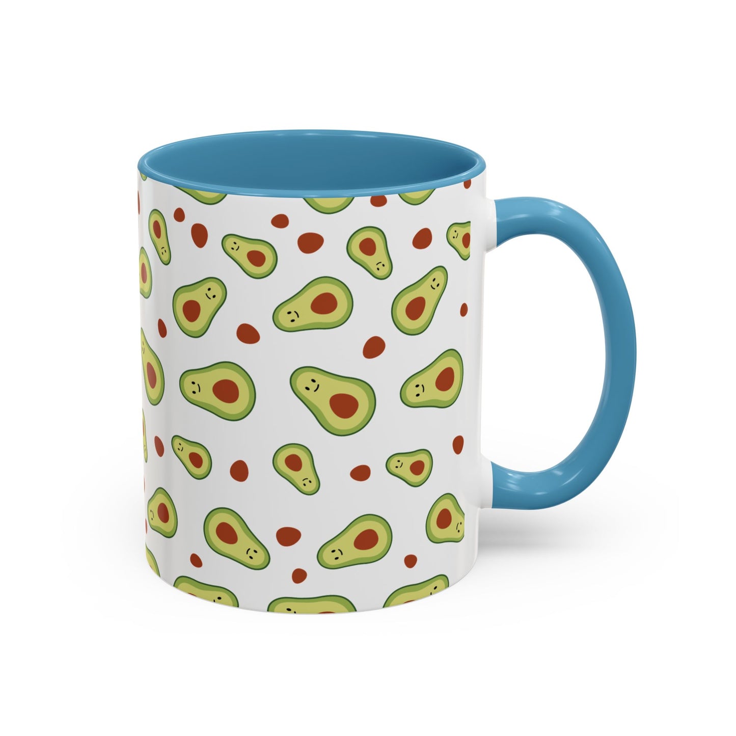 Quirky Avocado Print Coffee Mug - Fun Kitchen Accessory for Unique Coffee Lovers