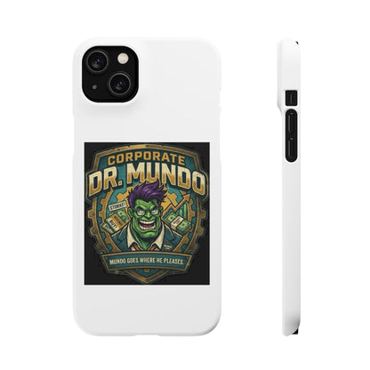 Corporate Dr. Mundo Phone Case — Funny Gaming Snap Case for League of Legends Fans