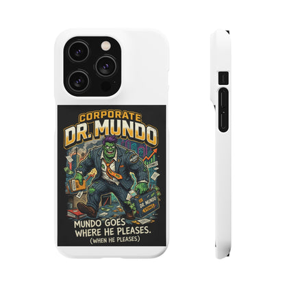 Snap Case — "Corporate Dr. Mundo" Phone Case | Funny Gamer League Riot-Inspired Design