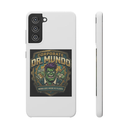 Corporate Dr. Mundo Phone Case — Funny Gaming Snap Case for League of Legends Fans