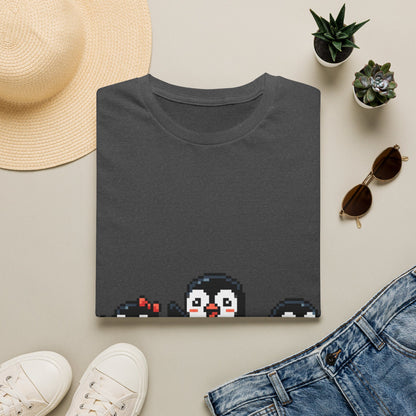 Penguin Pixel Tee — Cute Retro Pixel Art Penguins T-Shirt