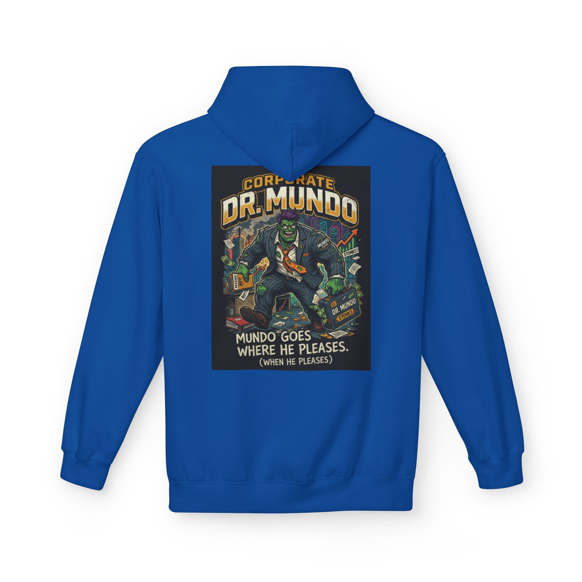 Dr Mundo Retro Arcade Hoodie league of legands— Gaming Champion Pullover