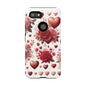 Heartfelt Floral Phone Case | Tough Cases for Love & Romance