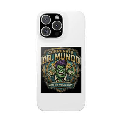 Corporate Dr. Mundo Phone Case — Funny Gaming Snap Case for League of Legends Fans