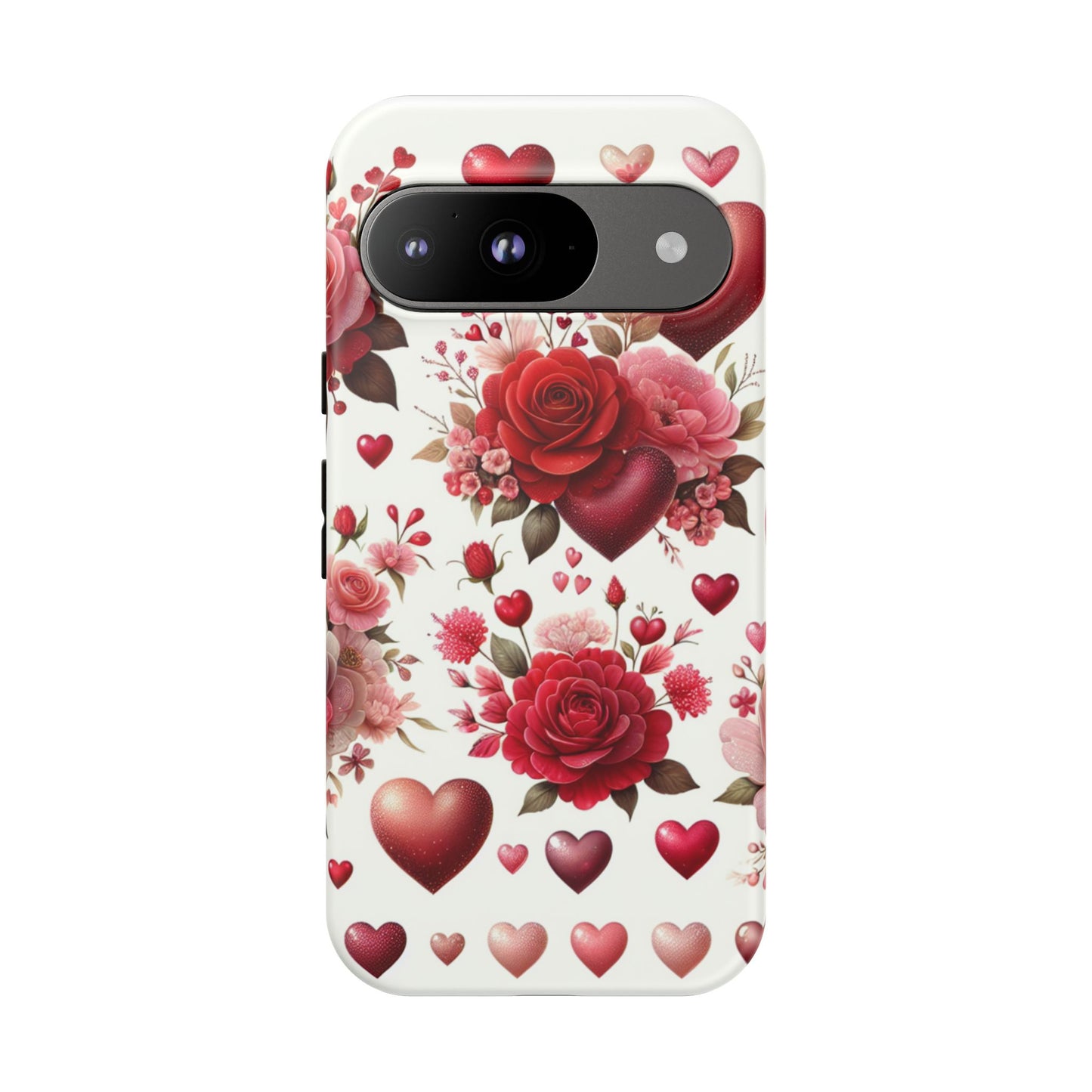 Heartfelt Floral Phone Case | Tough Cases for Love & Romance