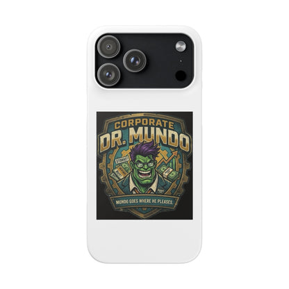 Corporate Dr. Mundo Phone Case — Funny Gaming Snap Case for League of Legends Fans