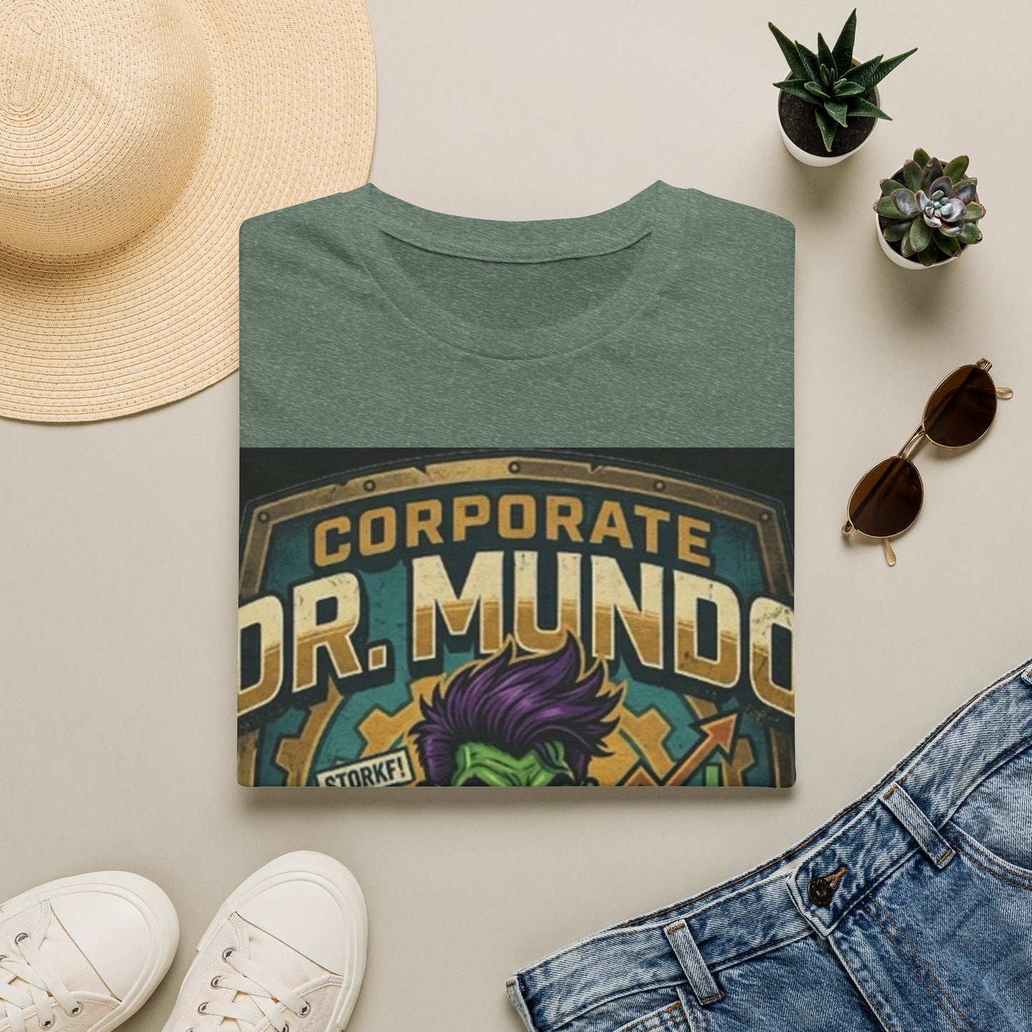 Dr. Mundo Corporate Tee — Funny Gaming League of Legends Shirt