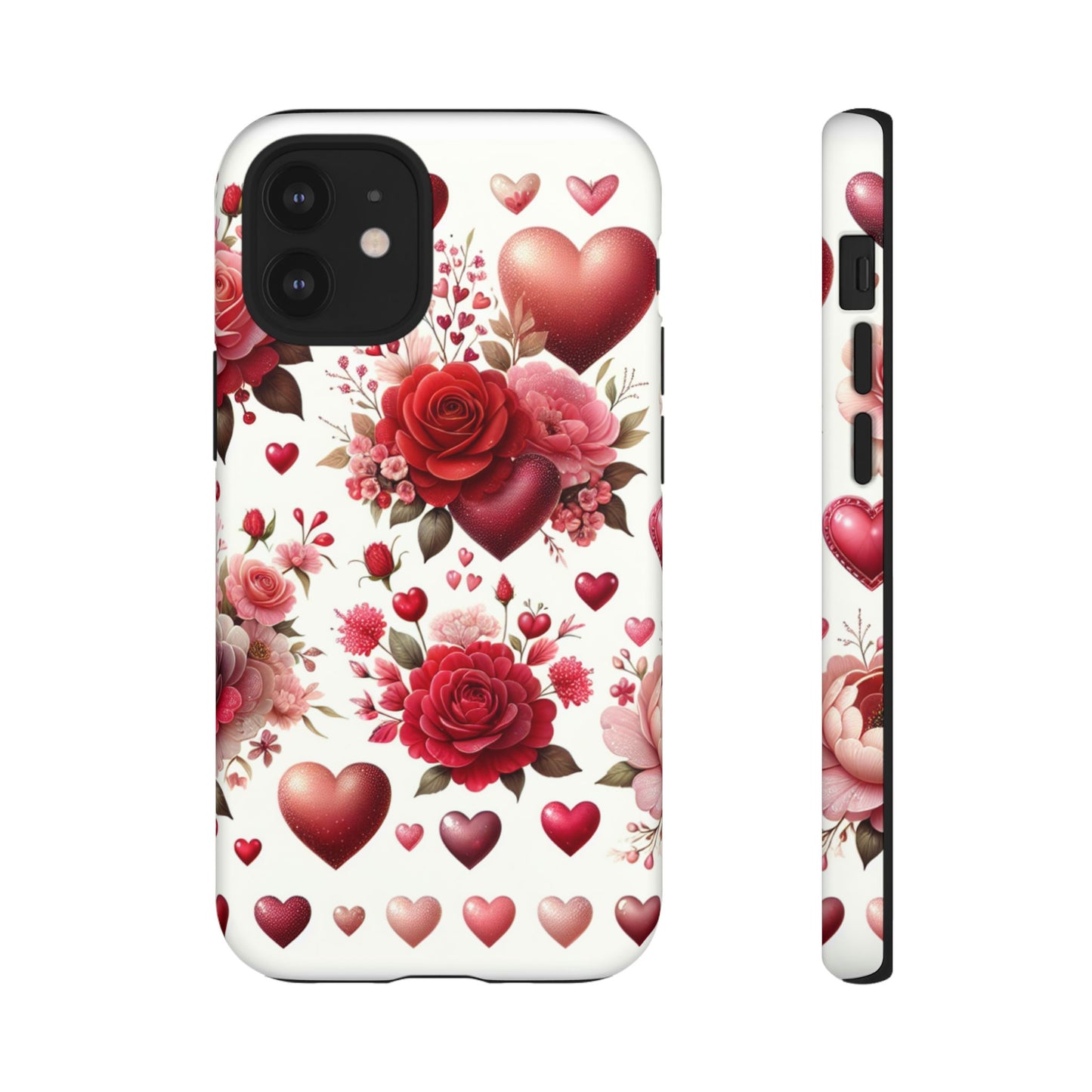 Heartfelt Floral Phone Case | Tough Cases for Love & Romance