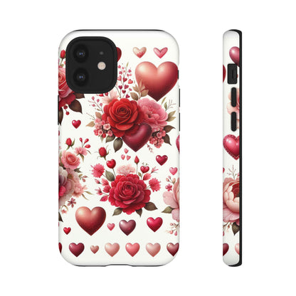 Heartfelt Floral Phone Case | Tough Cases for Love & Romance