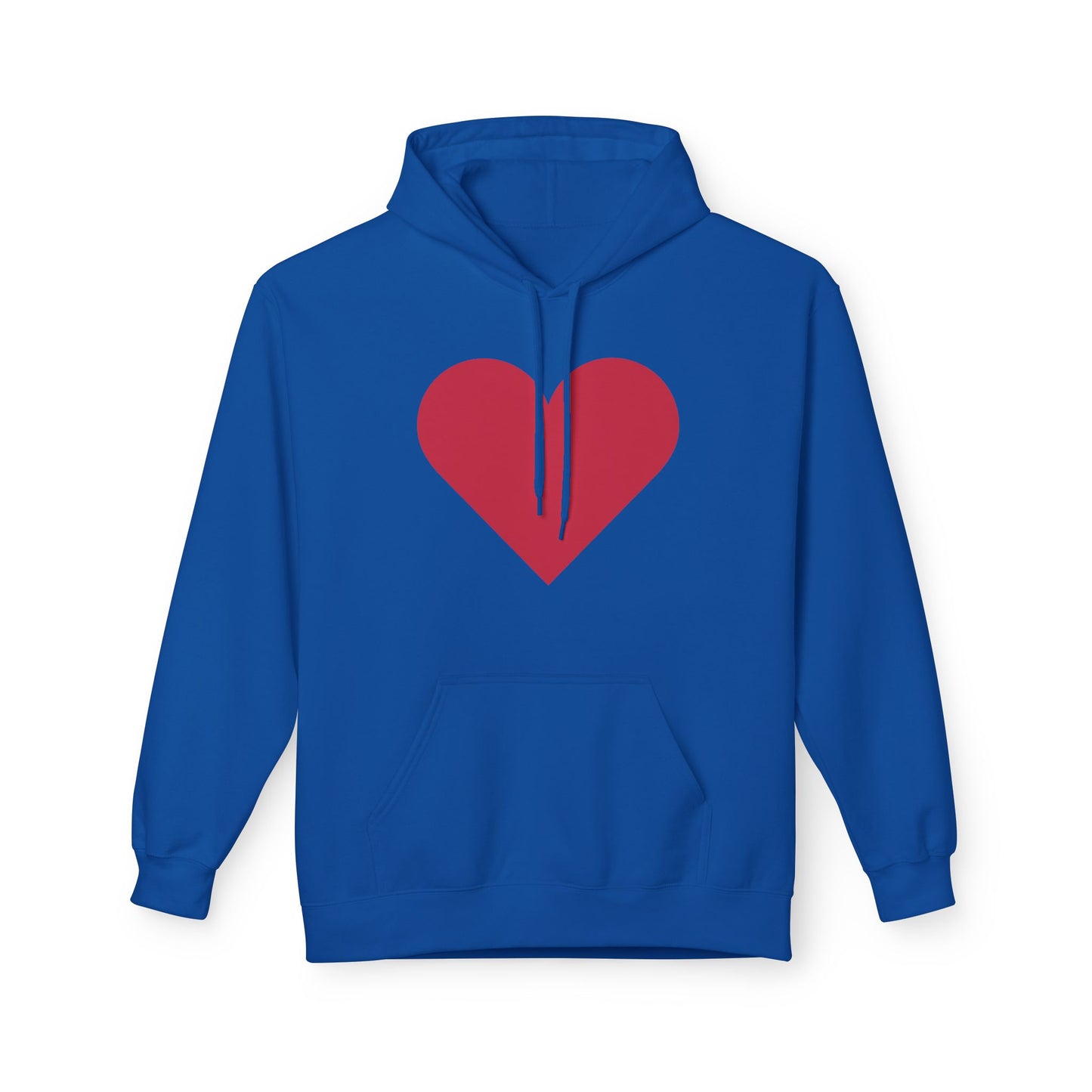 Heart & Rose Pattern Hoodie — Romantic Floral Valentine Pullover