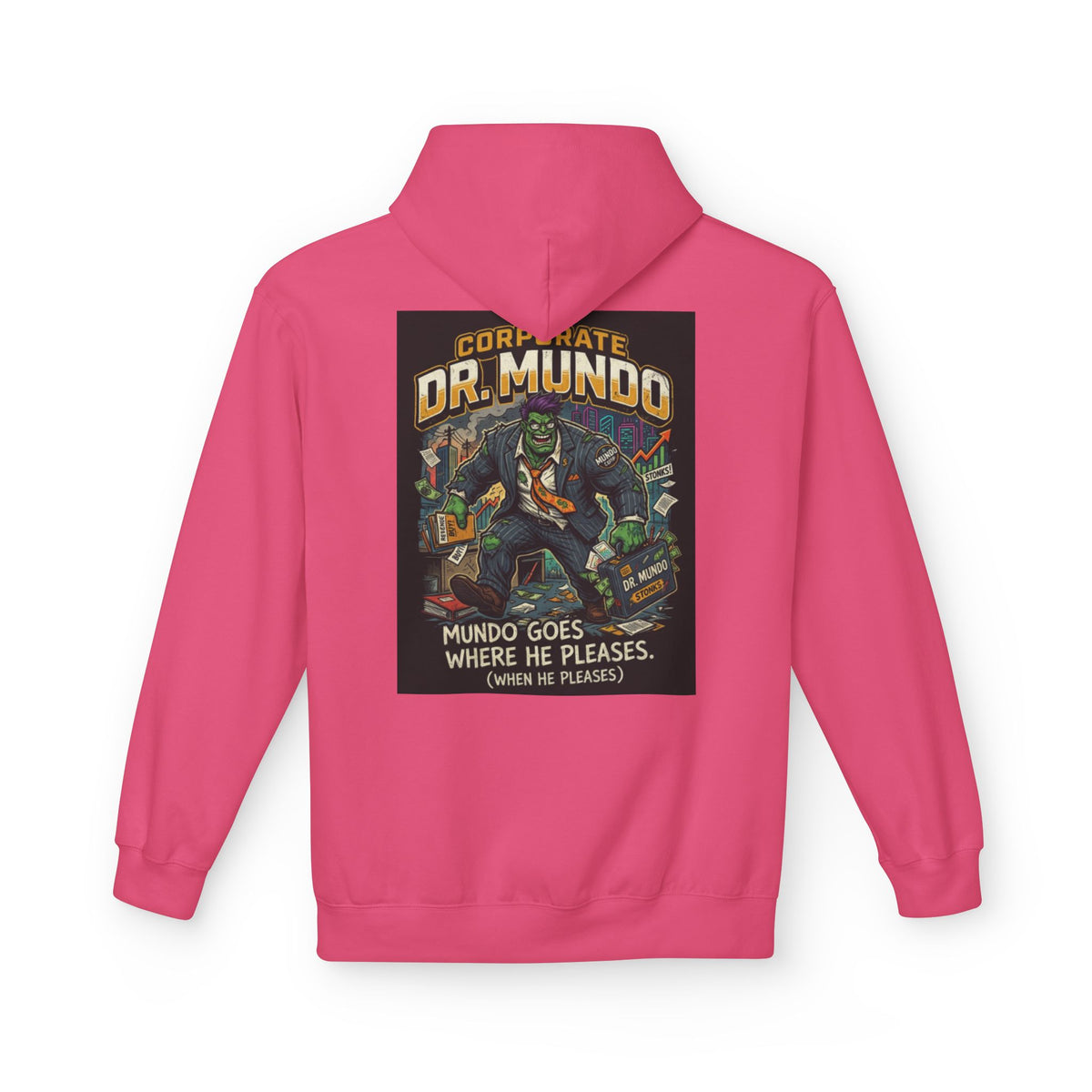 Dr Mundo Retro Arcade Hoodie league of legands— Gaming Champion Pullover
