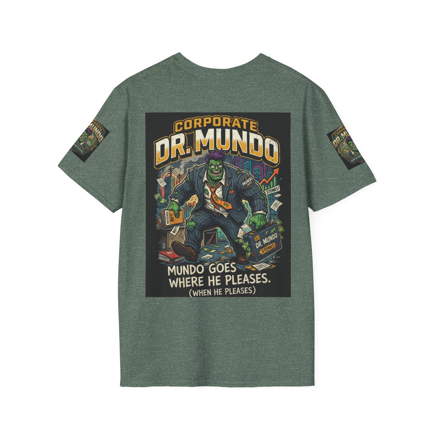 Dr. Mundo Corporate Tee — Funny Gaming League of Legends Shirt
